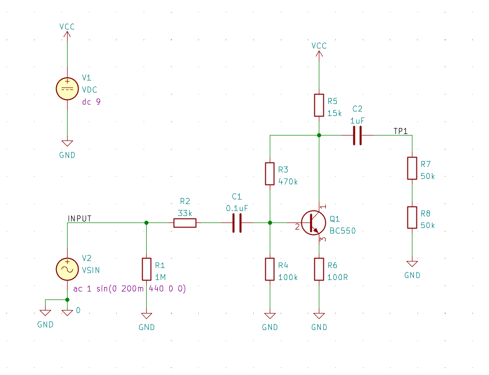 KiCad6のSpice機能で回路シミュレーションを行う方法 - おながわの日記