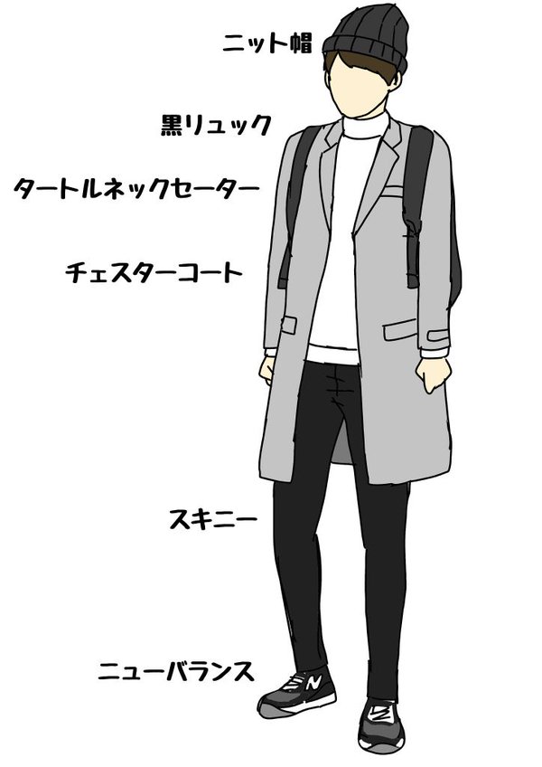 大学生のテンプレファッション