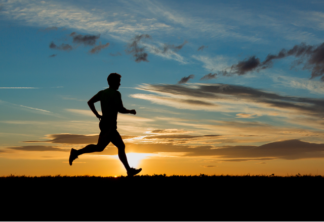 running