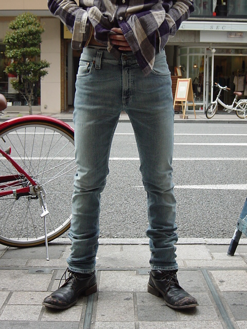 dior hommeのジーンズ