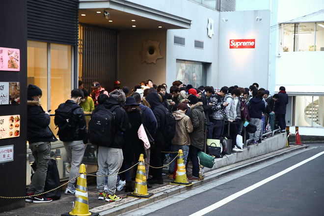 Supremeの行列
