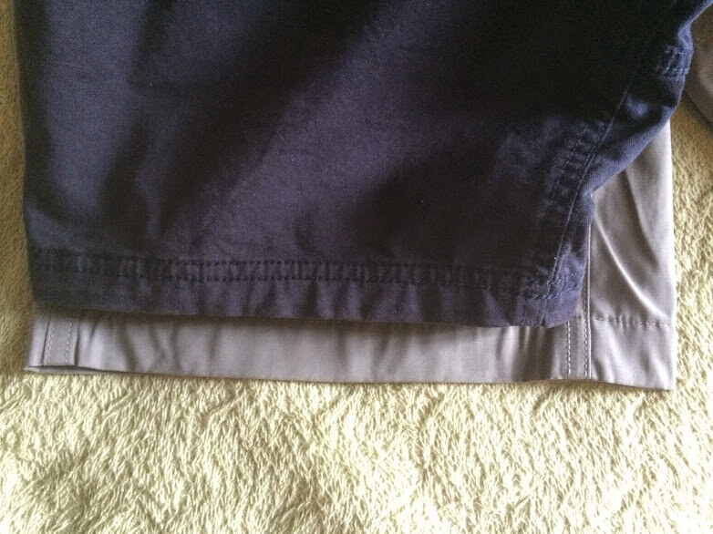 グラミチSTショーツとNNショーツの比較