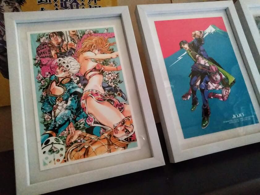 ジョジョ展2018のポストカード