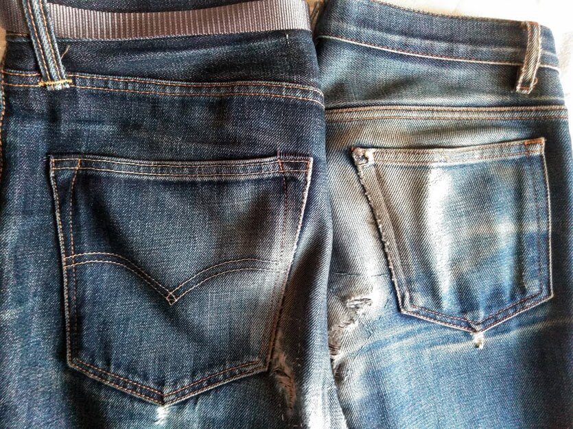 A.P.C.のバックポケットの小ささ