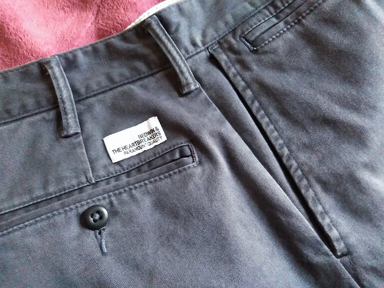 BEDWIN & THE HEARTBREAKERSのMILITARY CHINO PANTS CHARLS