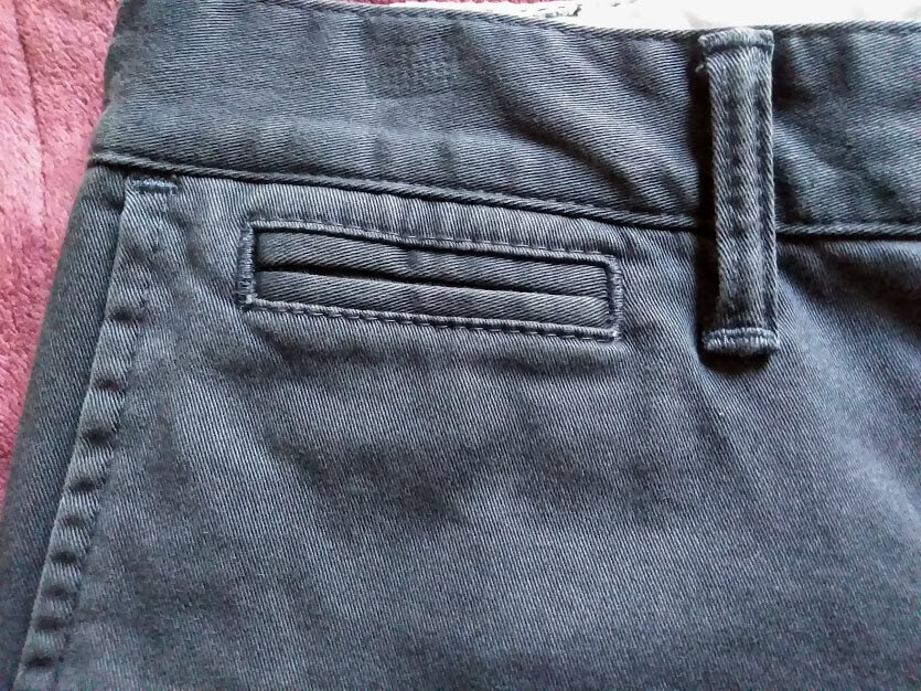 チノパンのコインポケット
