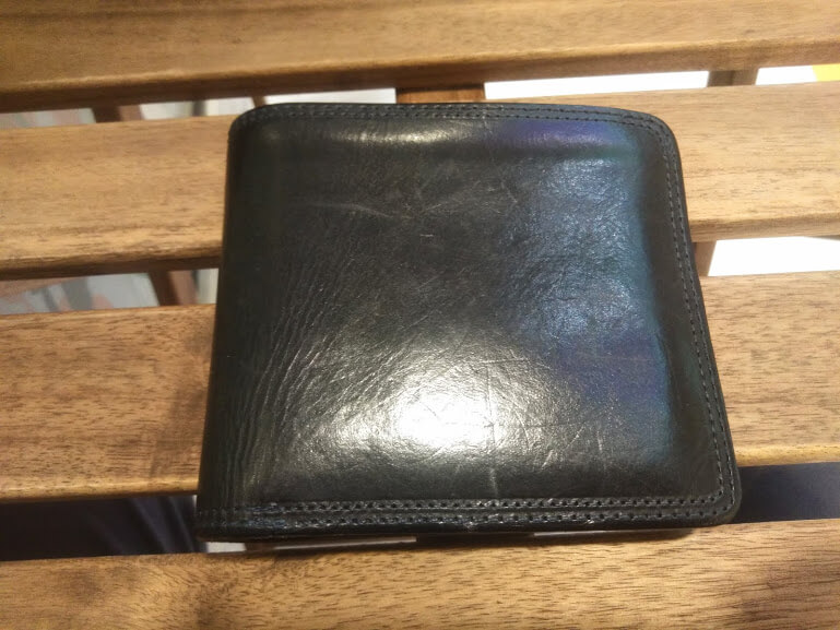 2年以上使ったCorbo. slateの折財布