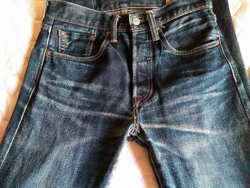 8回洗ったリーバイス501CT