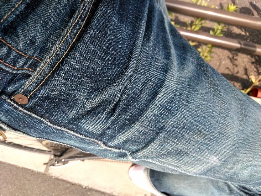 1000日以上穿いているリーバイス501CT