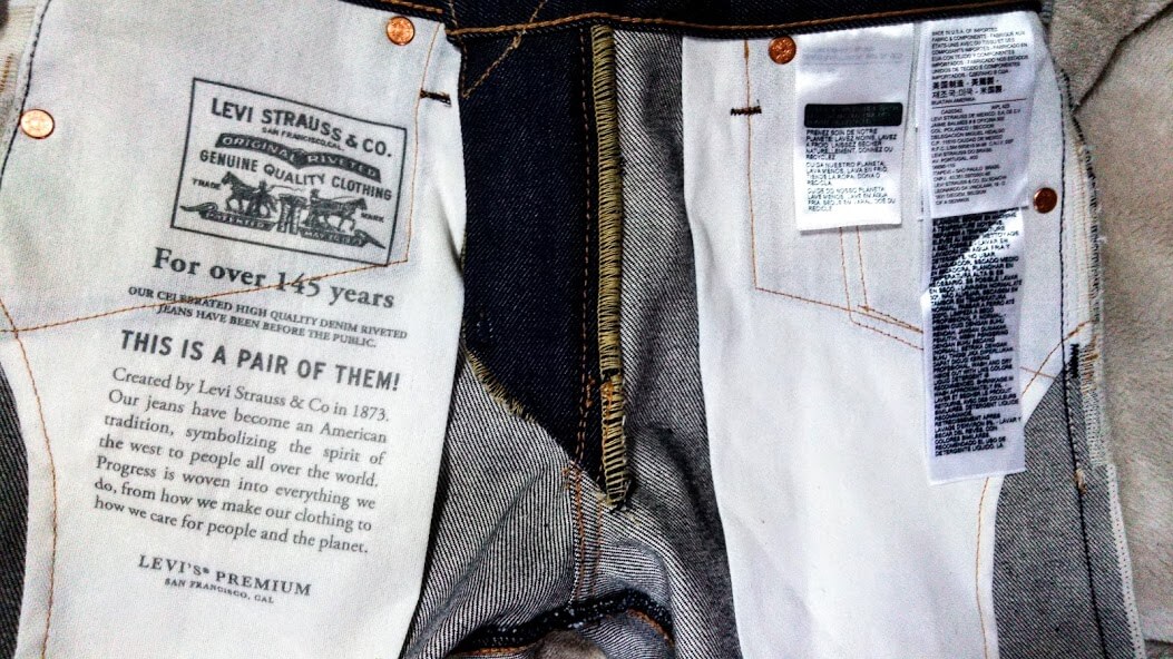 Levi's 511 made in the usaのスレーキ