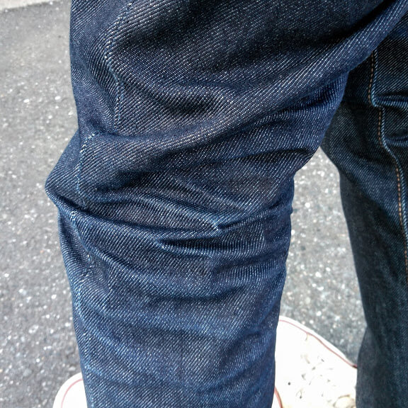 現行Levi's 511 made in the USAのハチノス