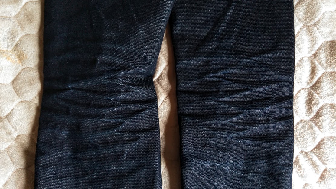 2ヶ月穿いたリーバイス511のハチノス