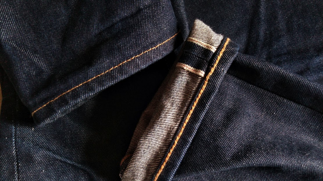 2ヶ月穿いたリーバイス511の裾