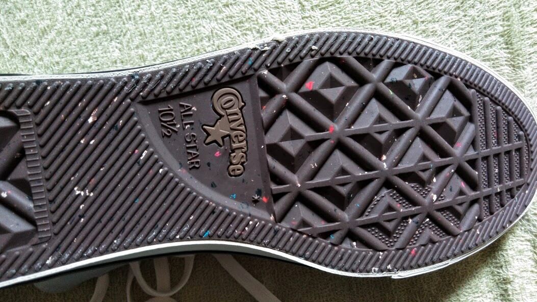 コンバース e.c.lab オールスターのアウトソール