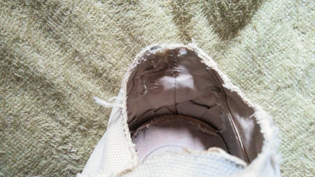 チャックテイラーのリペア
