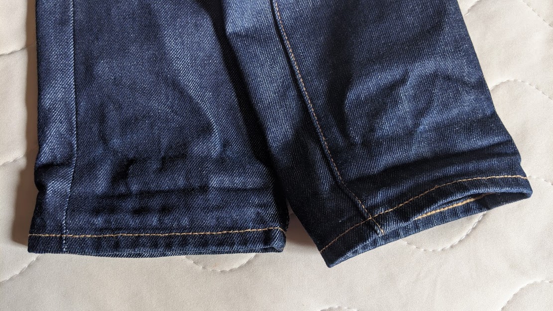 Levi's 511 made in the usaの裾