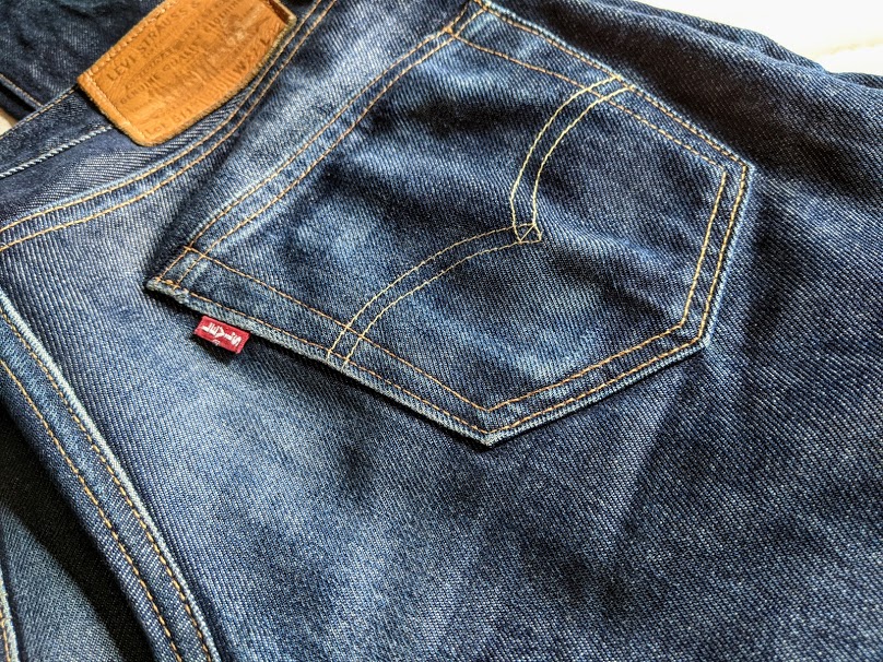 リーバイス511ビッグEのバックポケット class=