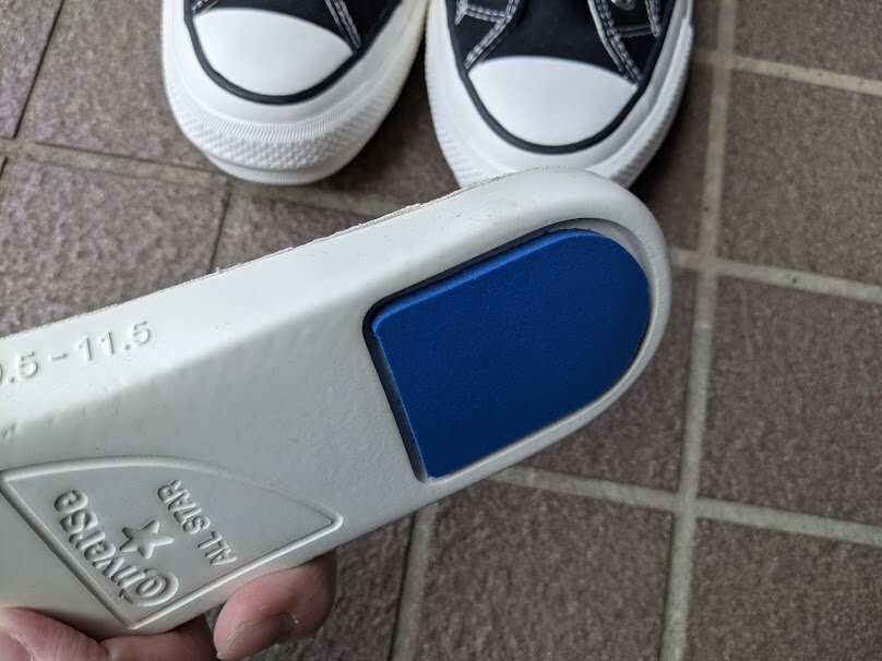 converse addictのインソール