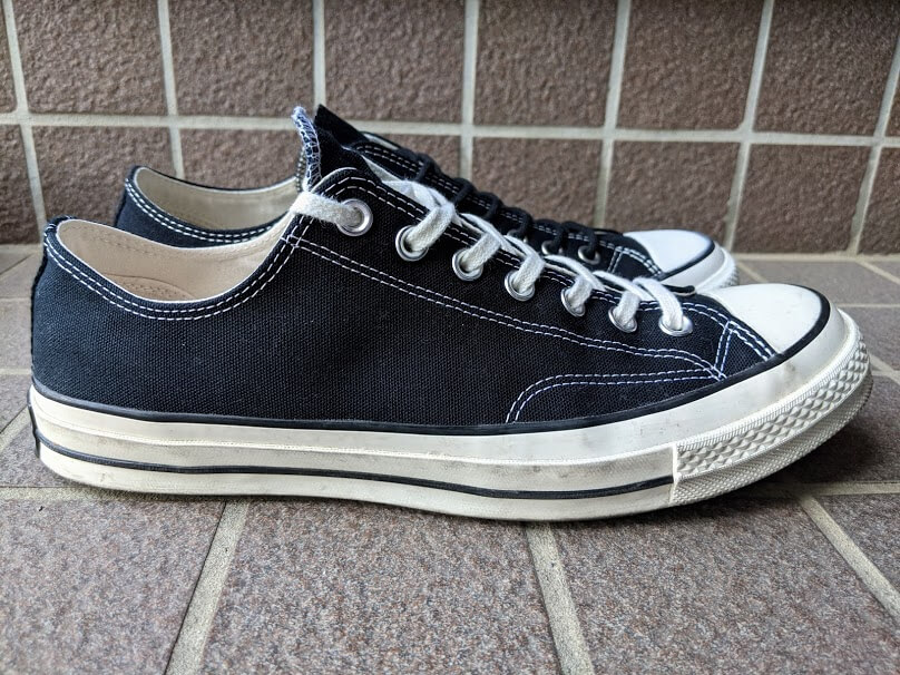 コンバースCT70のシルエット