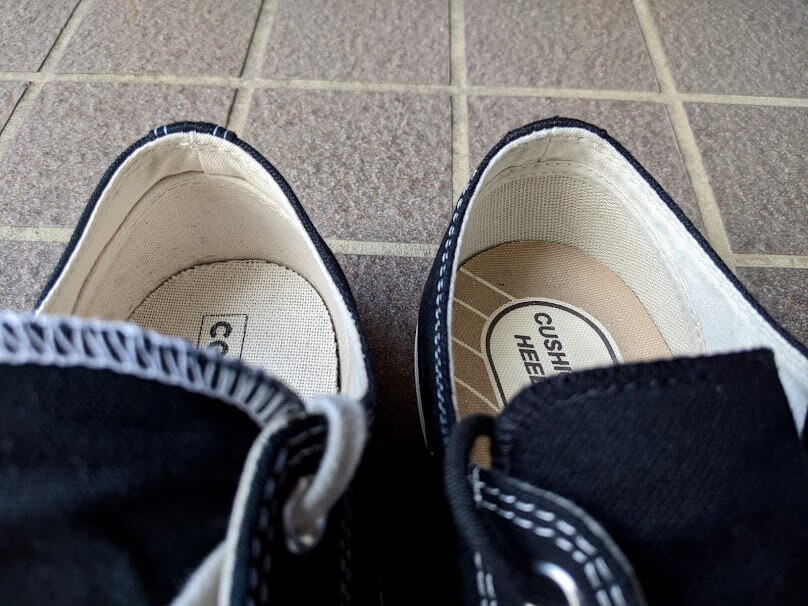 コンバースアディクトとCT70の比較