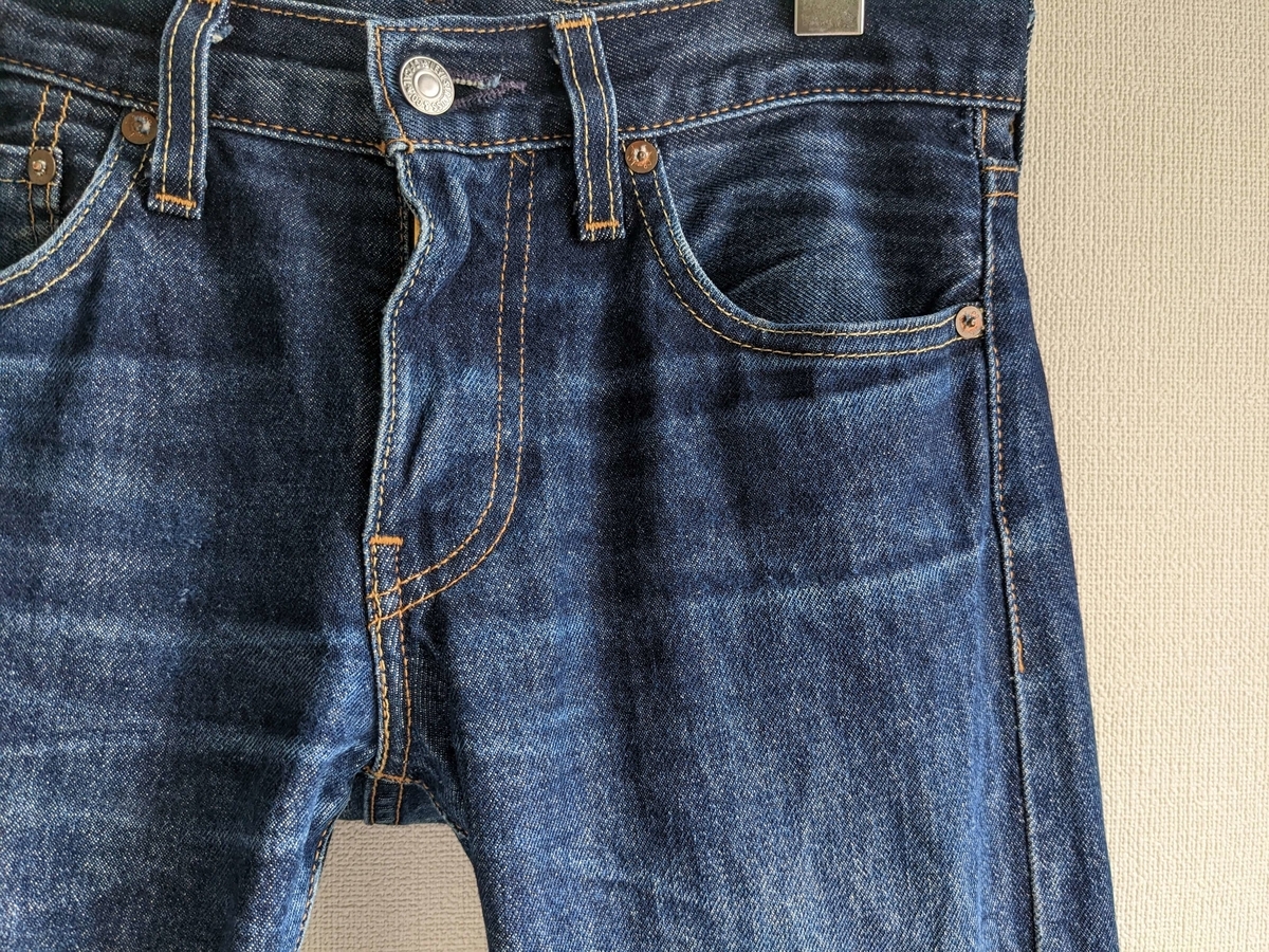 levis 511 made in the usaの生地