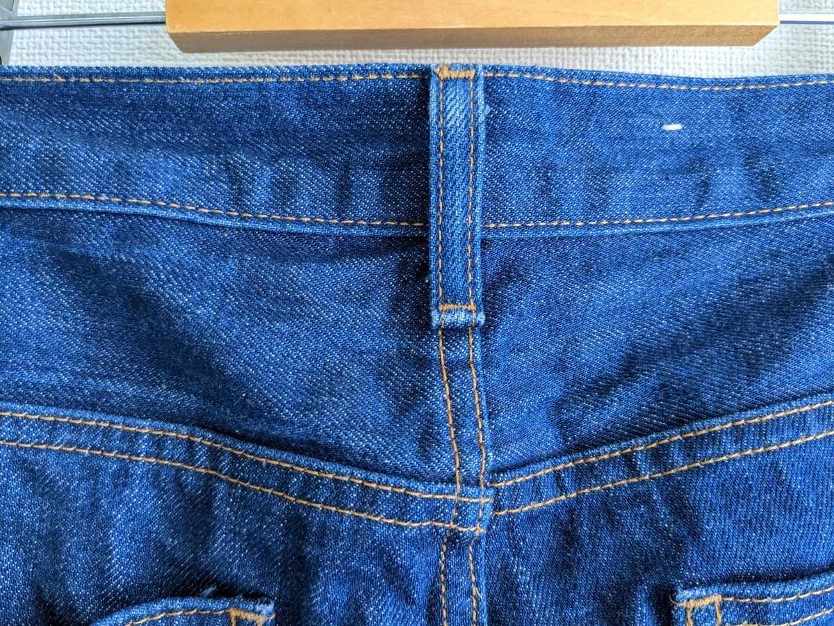 リーバイス606のベルトループ