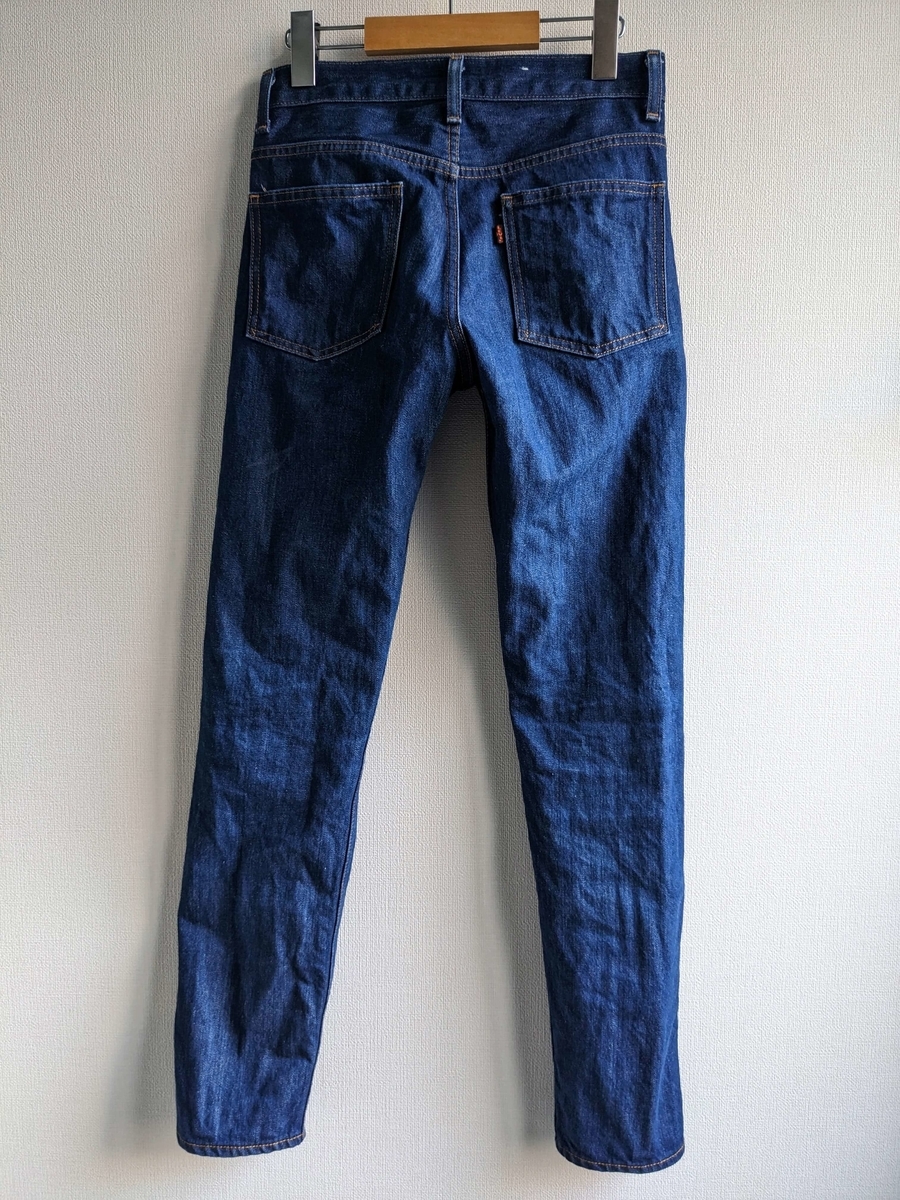 LEVI'S VINTAGE CLOTHING 1965 606 Super Slims 3ヶ月経過 2回目