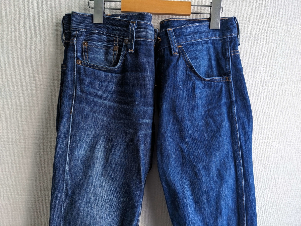 リーバイスMade in the USAの511とLVC606