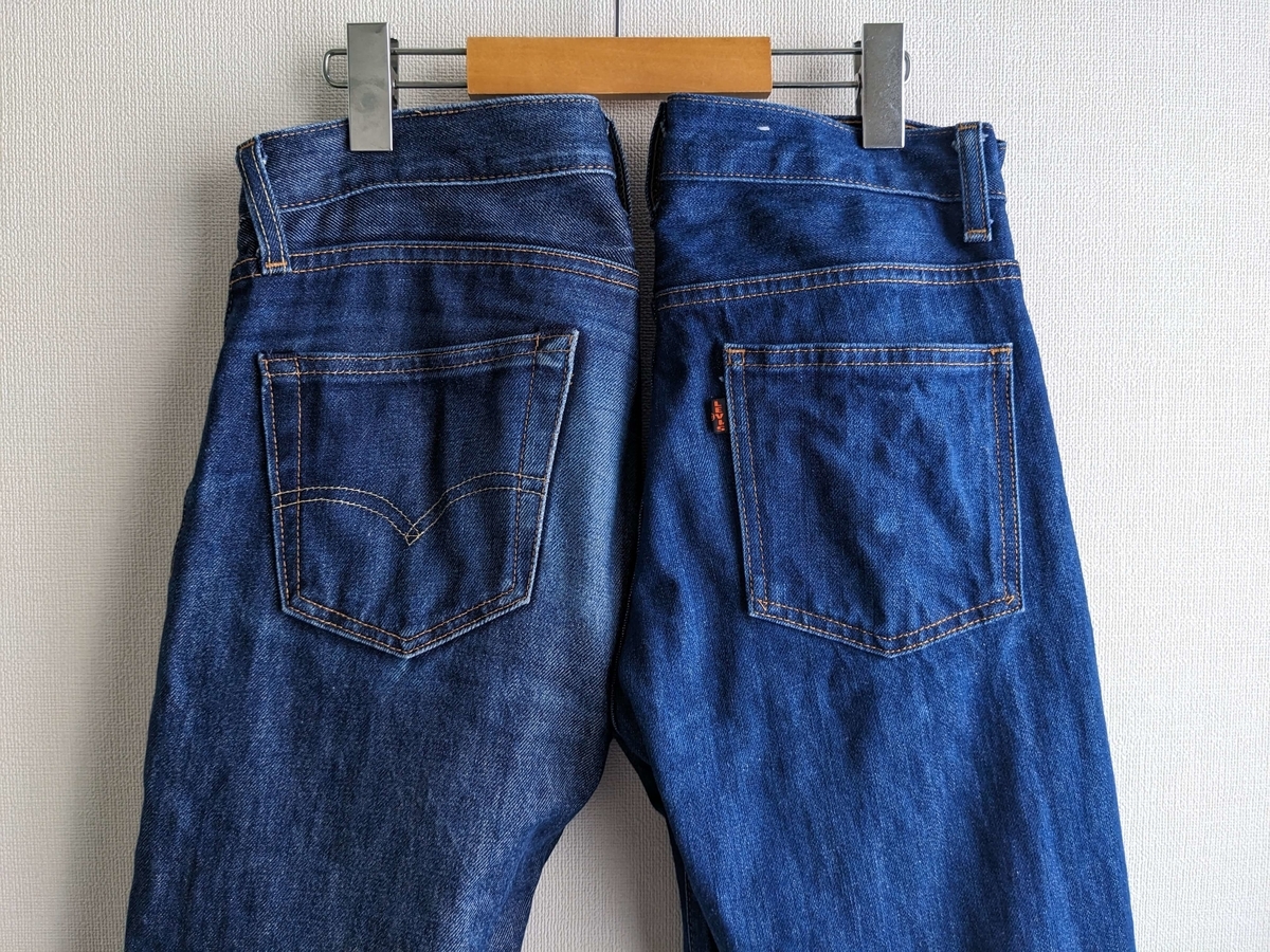 リーバイス511と606の比較