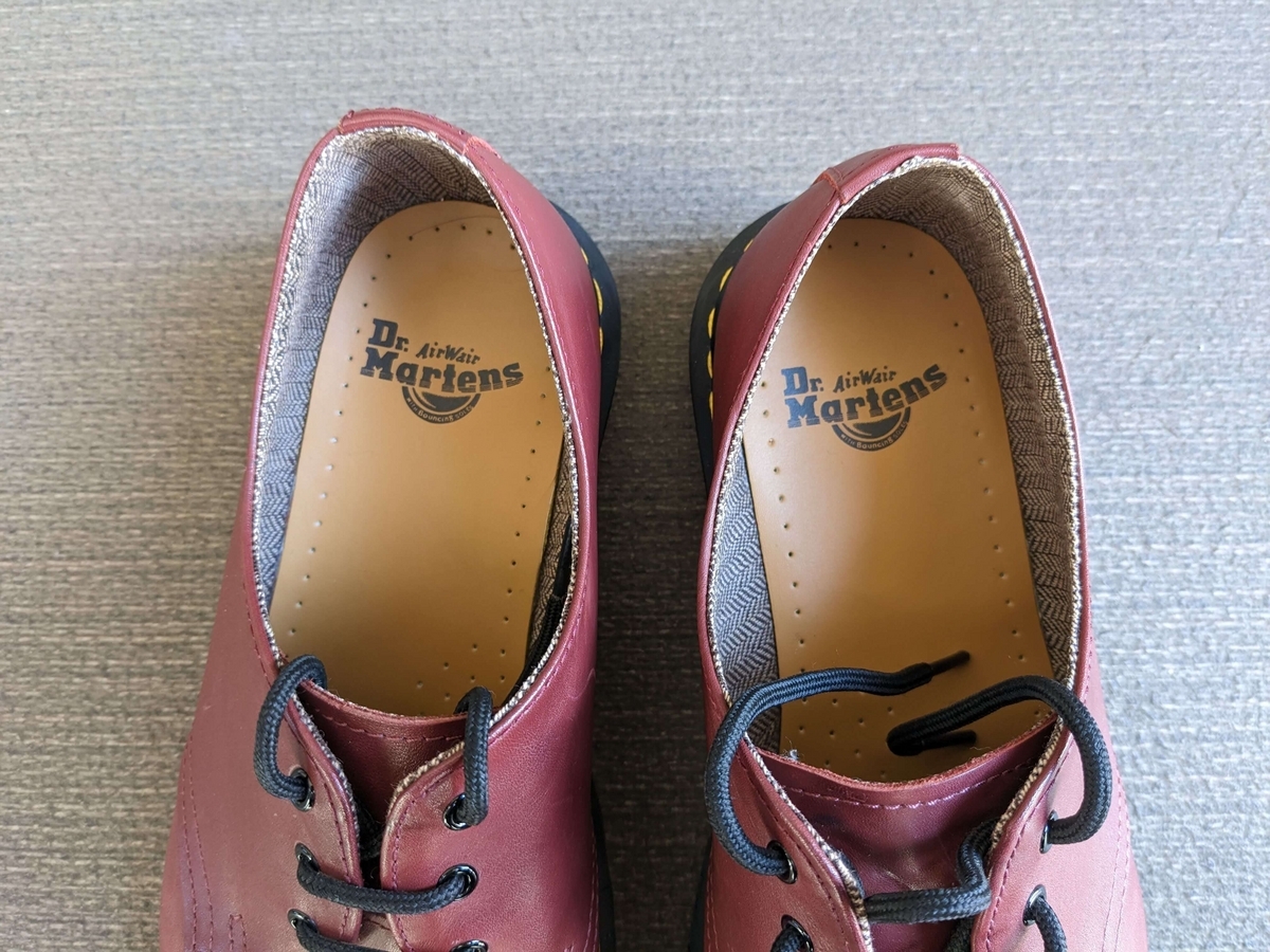 マーチン3ホール　38 Dr.Martens ドクターマーチン 3ホール(茶紐)
