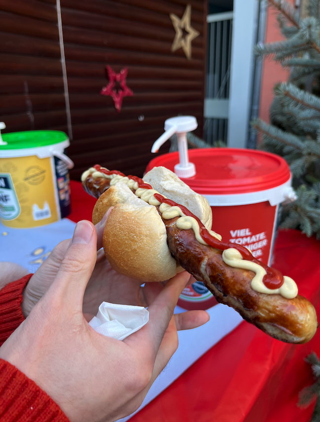 ドイツのクリスマスマーケットで食べたもの - ドイツ生活とドイツ語