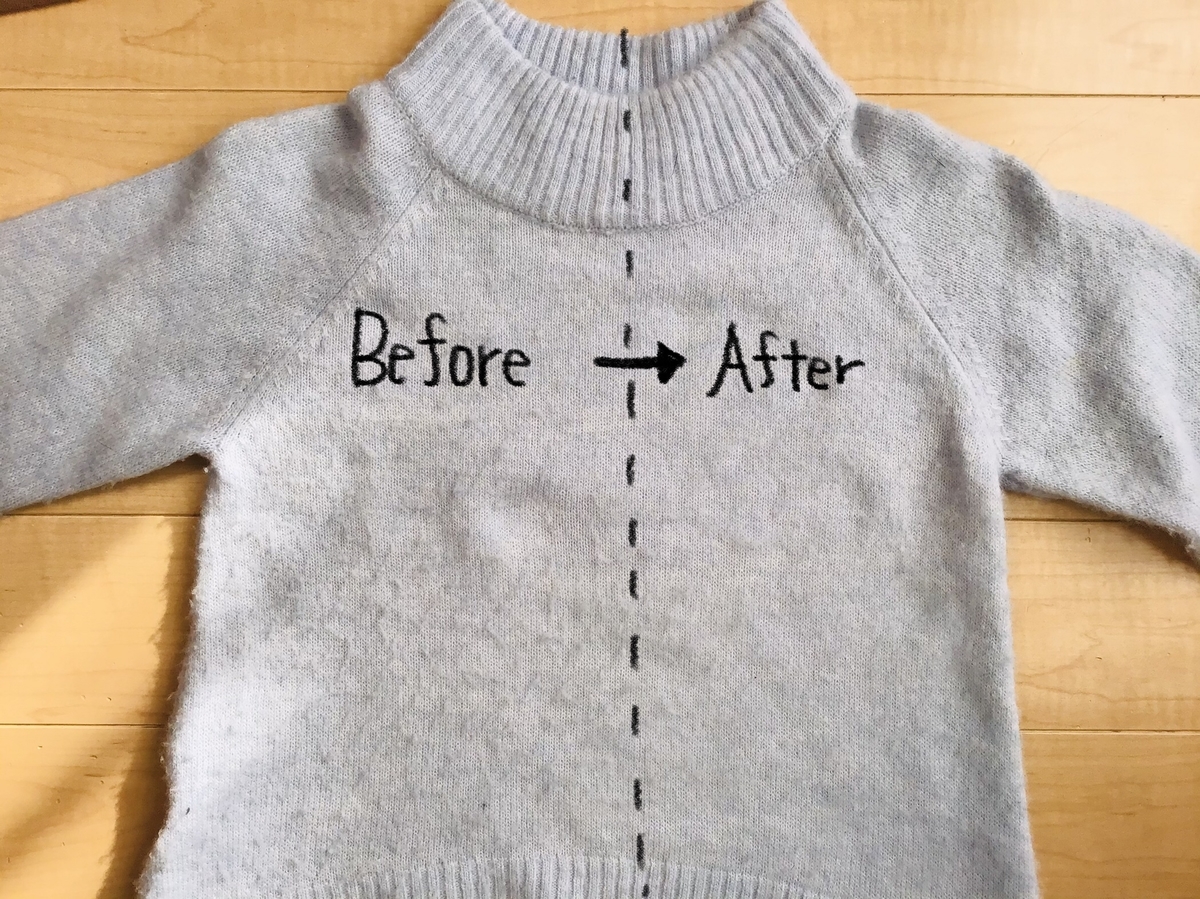 無印と洗濯塾の毛玉取りブラシでセーターやコートの毛玉も毛並みも整える Gu Gu Life