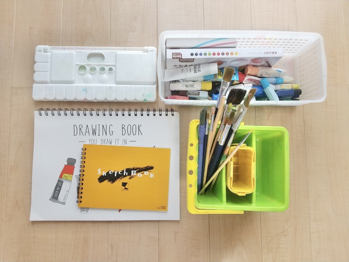 100均で揃う絵の具セットのレビュー 絵の具を使った遊びネタ Gu Gu Life 100均で揃う絵の具セットのレビュー 絵の具を使った遊びネタ Gu Gu Life