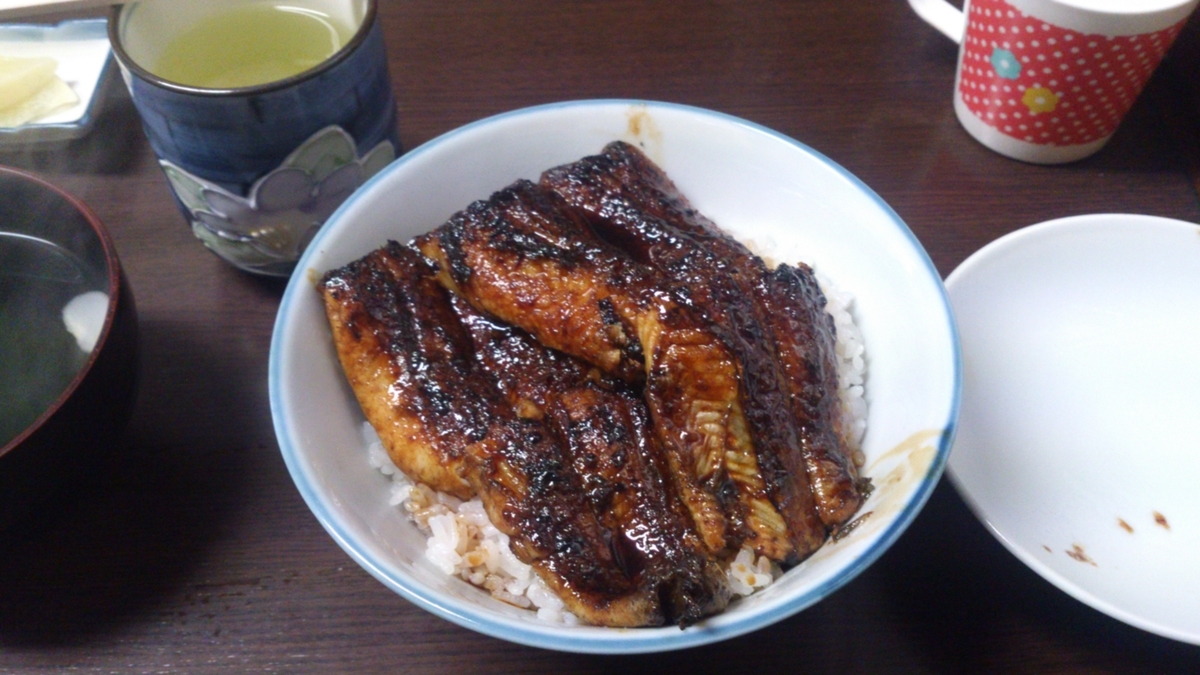 愛知no1うなぎ 田代 丑の日 連続ラン挑戦263日目 ガリガリ天パ親父の1000日連続ランニング挑戦記