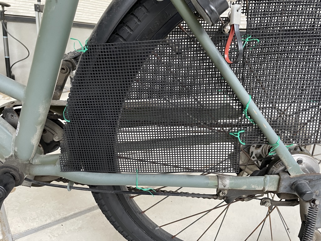 どうしてもロングコートでチャリ(自転車)に乗りたかったから