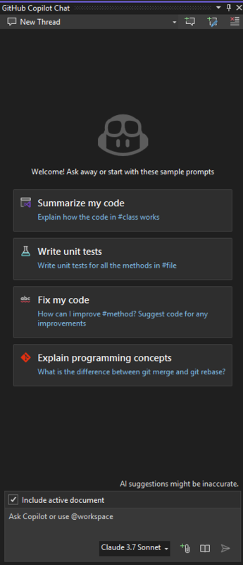 GitHub Copilot Chat