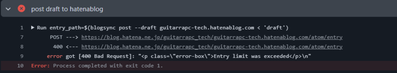 AtomPubのAPIリミット