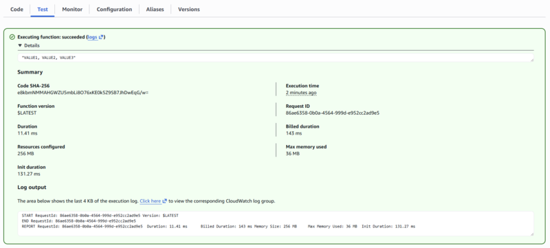 JSONを受け取って大文字で返す