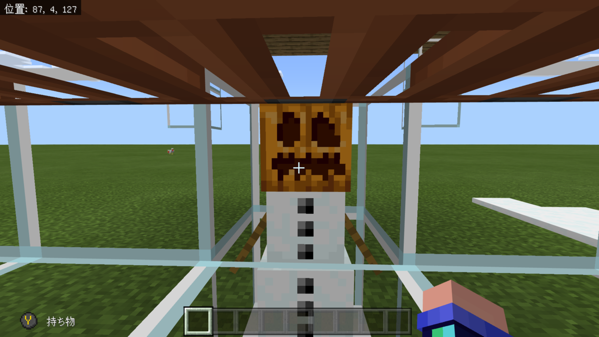 スノーゴーレムの素顔 ぐりんごのマイクラブログ