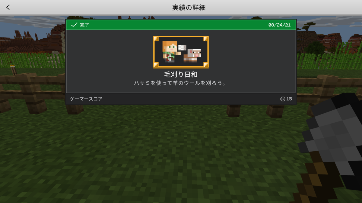 実績解除日記 ５ 装備関係の実績も解除 ぐりんごのマイクラブログ