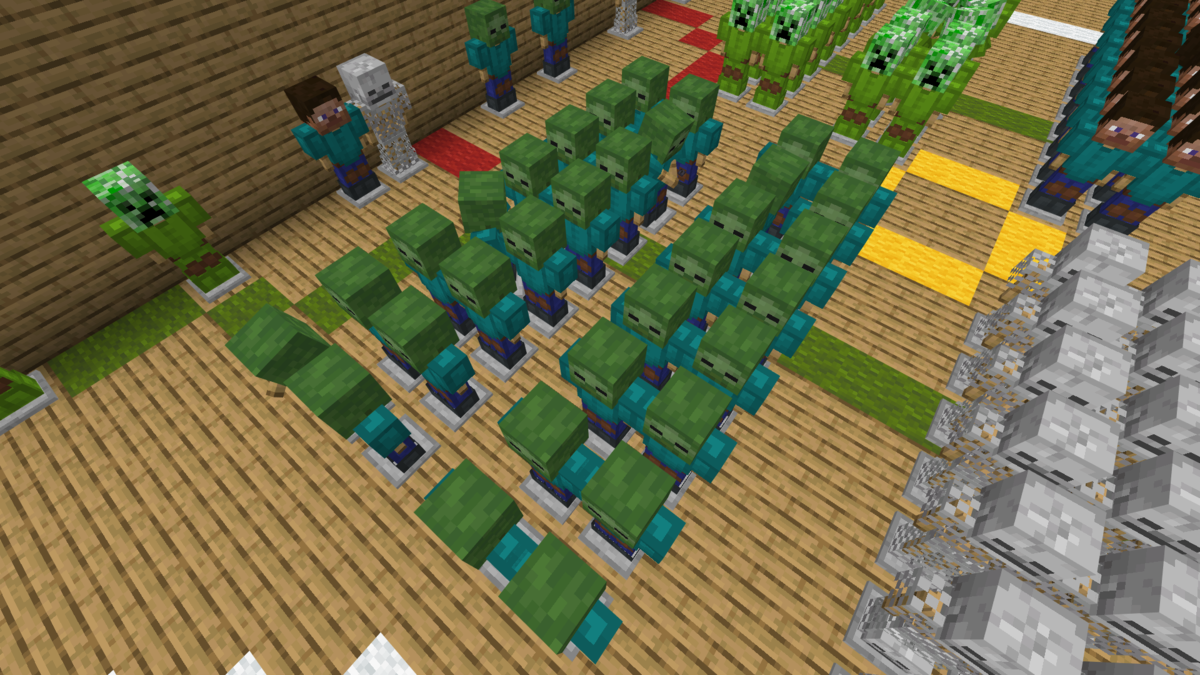 モンスター学校の全校集会 ぐりんごのマイクラブログ