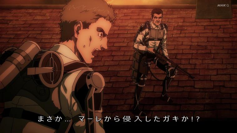 感想 進撃の巨人 4期 22話 81話 後半 やはり立体機動装置の戦闘は良い 美しいシーンの連続で心が浄化される ネタバレ注意 G Animation