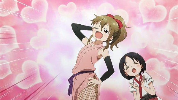 感想 くノ一ツバキの胸の内 12話 ヒナギクとベニスモモの絡み最高かよ 好きが止まらんｗ次回遂に男登場か G Animation