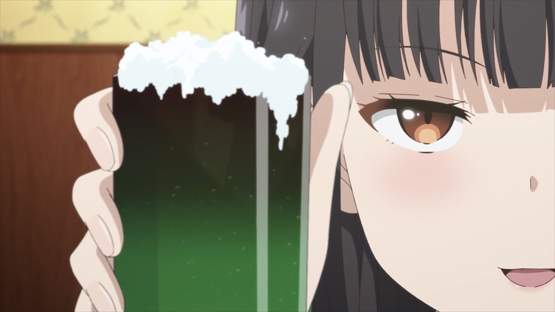 感想 継母の連れ子が元カノだった 連れカノ 5話 おさげヘアーの結女ちゃんに照れる暁月ちゃん可愛い 好き G Animation