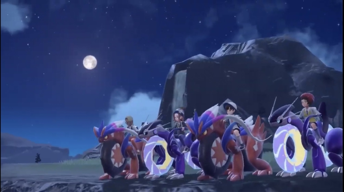 Twitter ポケモンプレゼンツにてポケモンsv最新映像が公開 テラスタル 伝説にライド ウパー 情報が多い みなさんの反応 G Animation
