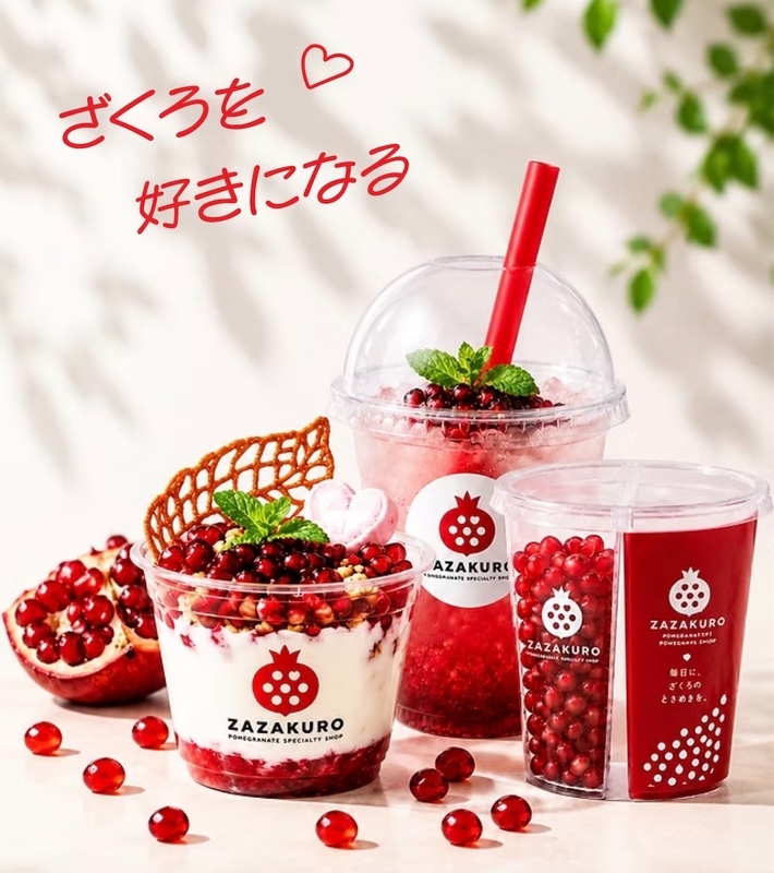 9月26日オープン】足立区にざくろ専門店「ZAZAKURO」誕生｜メニュー