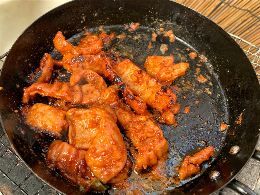 サウナ飯はホルモン