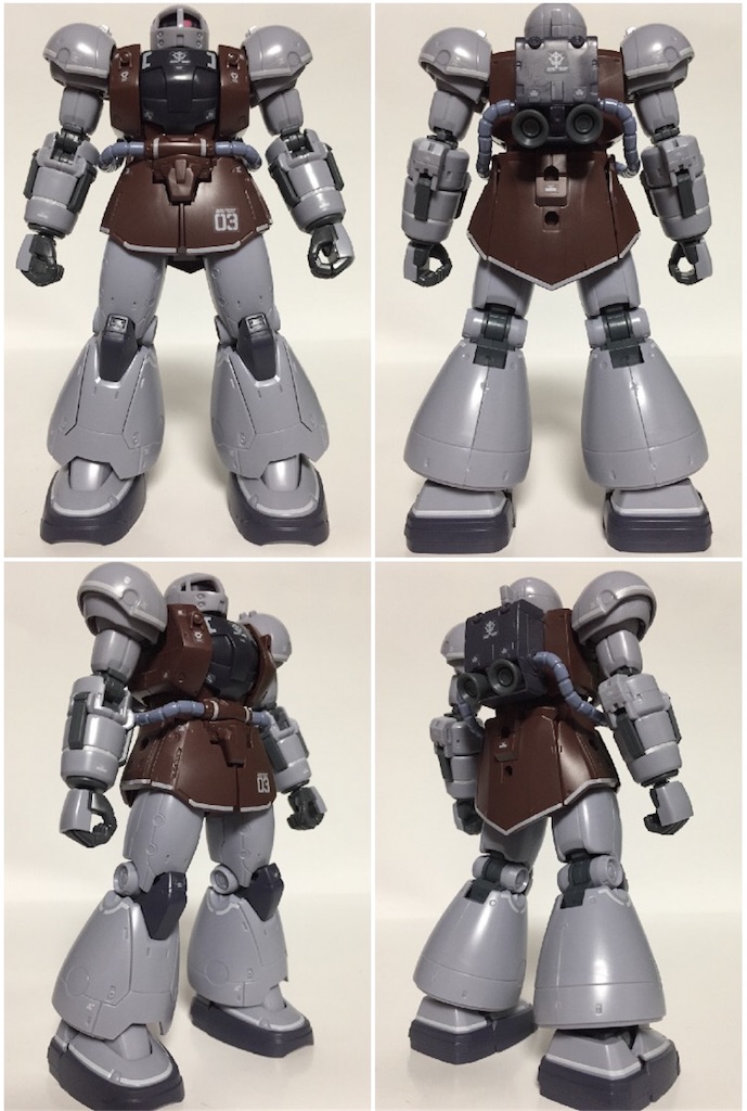 HG ヴァッフ レビュー ガンダムTHE ORIGIN - ガンダムグッズのブログ