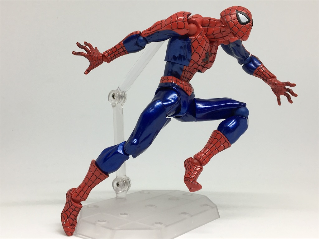 リボルテック スパイダーマン 海洋堂の可動フィギュア「リボルテック アメイジング・ヤマグチ