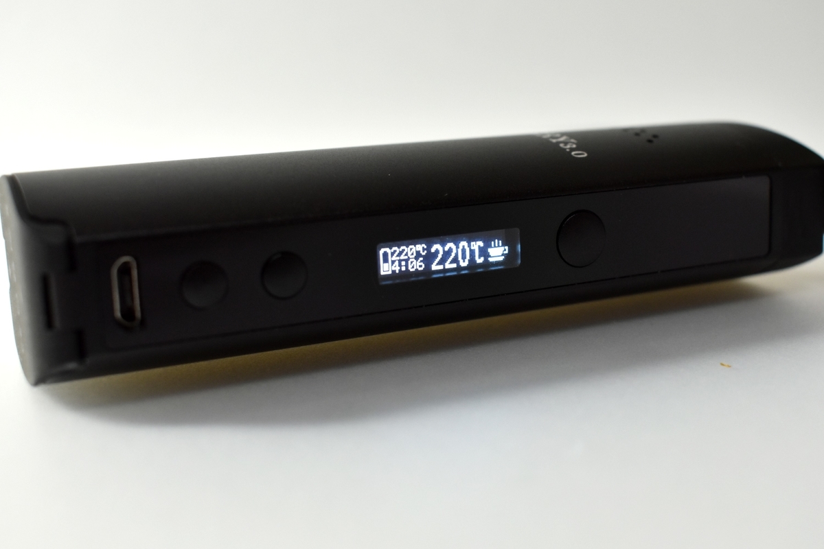 XMAX STARRY(エックスマックス スターリー)3.0の温度220℃
